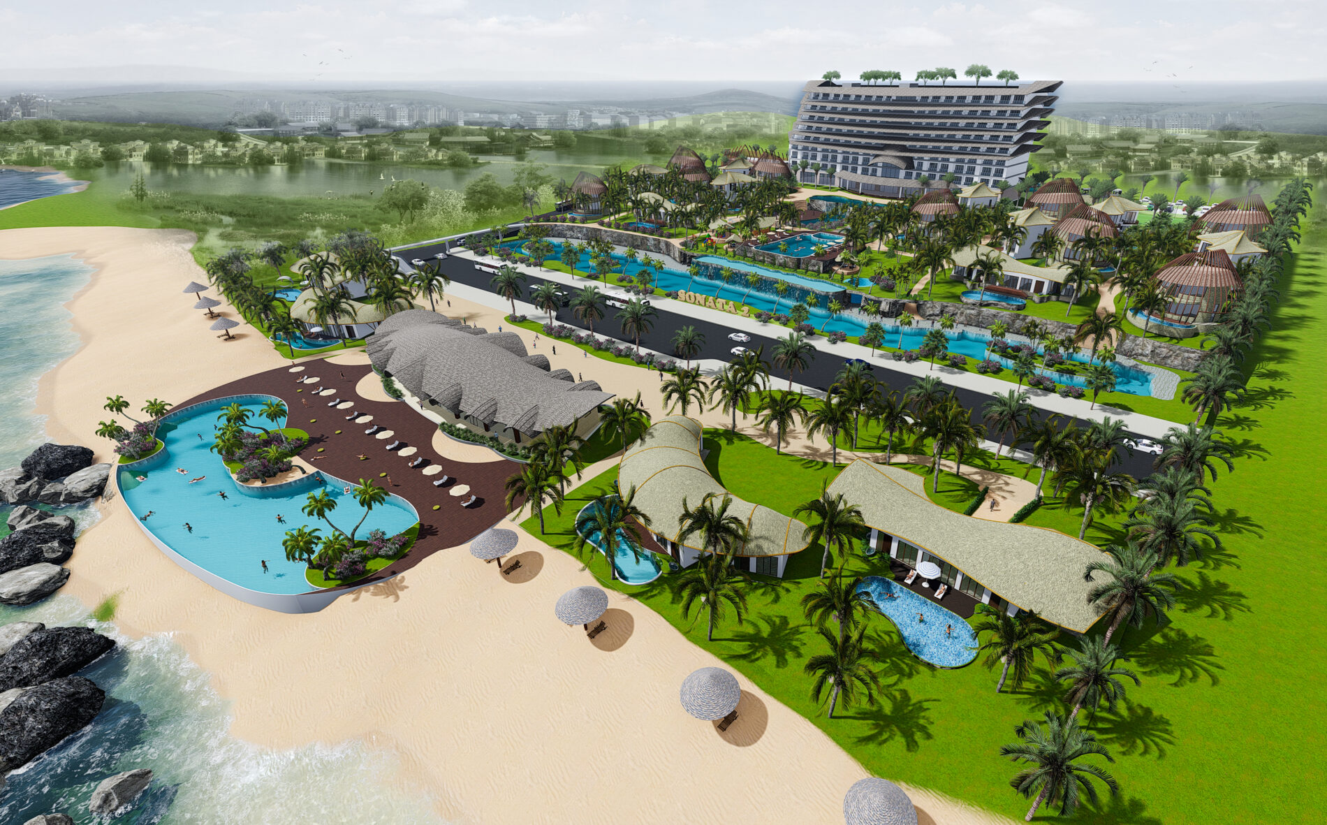 SONATA RESORT - Công ty Cổ phần Thiết kế Xây dựng S&K